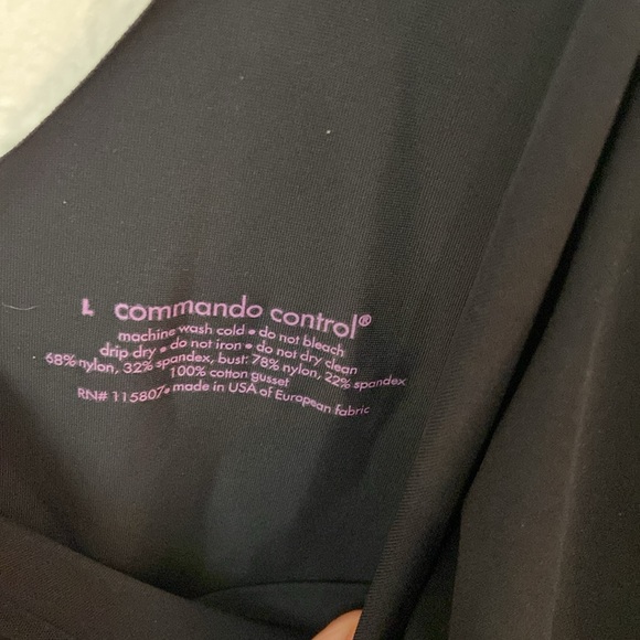 Commando Classic Control Black Bodyshort - Picture 3 of 4